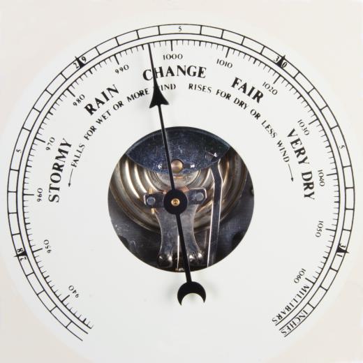 Measuring barometric pressure using a manometer is common in laboratory research.