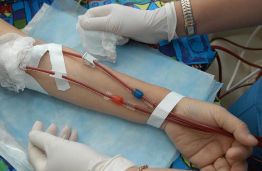 Blood is always checked for antigenic compatibility before a transfusion.