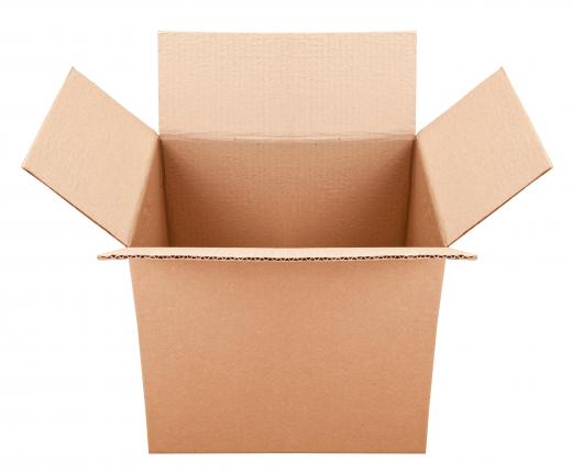 The weight of an empty box is its tare weight.