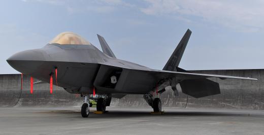 Damaged or worn parts that have been used from stealth aircraft like the USAF's F-22 Raptor are usually destroyed to prevent foreign parties from reverse engineering them.