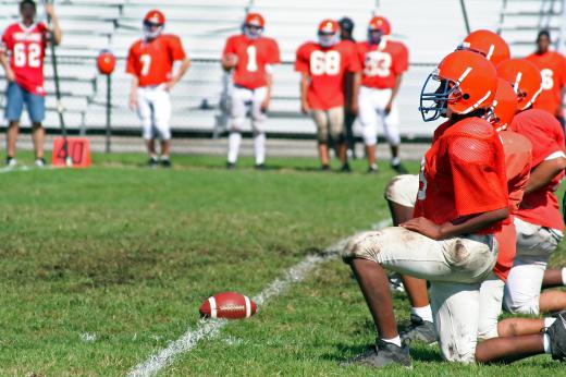 Decals are often found on football helmets.