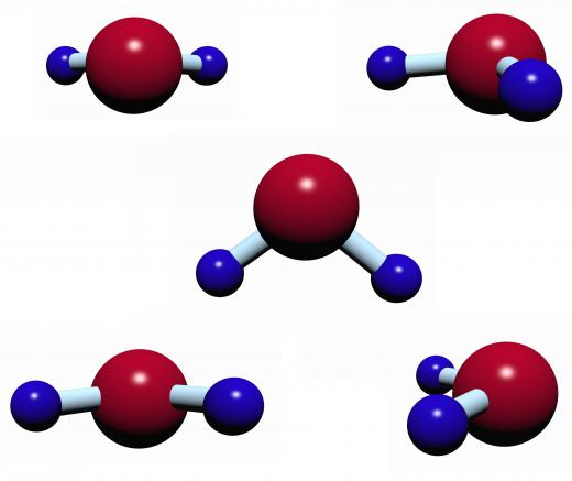 The proportion of water molecules in hydrated silica varies.