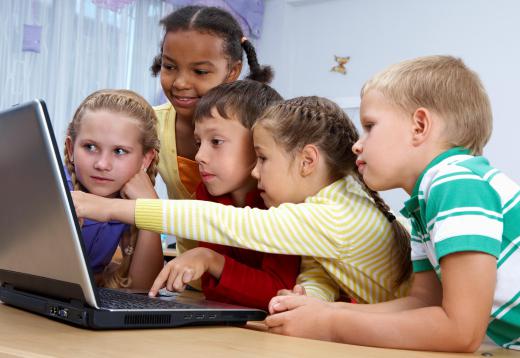 Many educational games for children can be found on the internet.