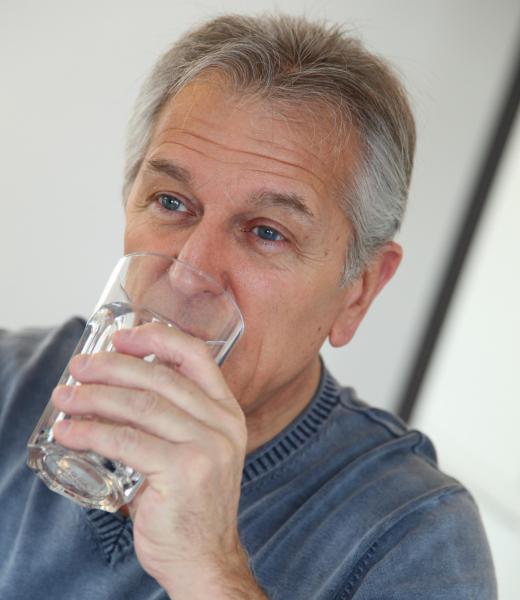 Fluoride is sometimes added to water supplies.