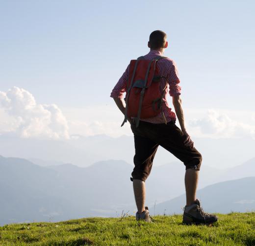 A compass is an essential item for a hiker.