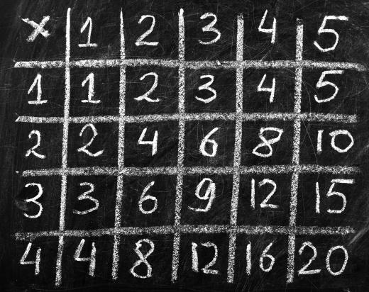 Many schools use overlearning to emphasize continued practice of mastered materials, such as memorizing a multiplication table.