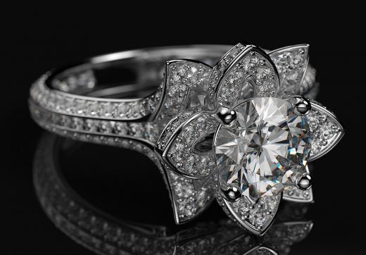 Diamonds can be found in antique rings and other jewelry pieces.