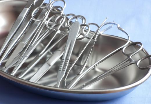 Surgical instruments can be sterilized by using an autoclave.