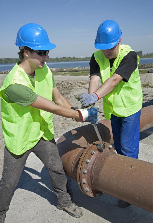 Some engineering geologists assess and maintain pipelines.